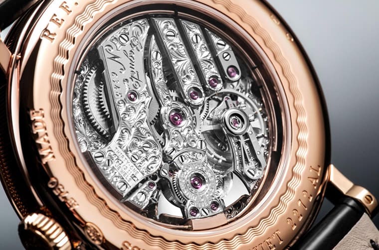 寶琺璣Classique 7637三問表改換玫瑰金表殼搭黑色琺瑯面盤表背依舊令人超驚艷-復(fù)刻表