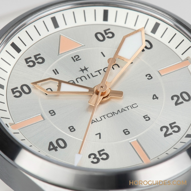 設計微調、新增尺寸，HAMILTON Khaki Aviation Pilot系列七款新作再現軍風-復刻表