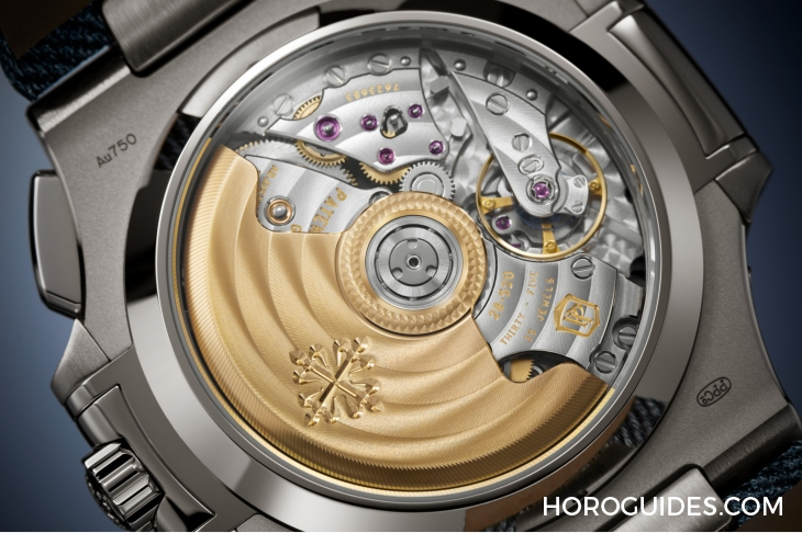 乳光藍灰面活力風，復雜功能運動表齊換色｜PP百達翡麗Nautilus、Aquanaut新款-復刻表