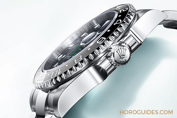 勞力士不銹鋼灰黑雙色陶瓷圈126710GRNR：GMT-Master II也有想要低調(diào)的時候-復刻表