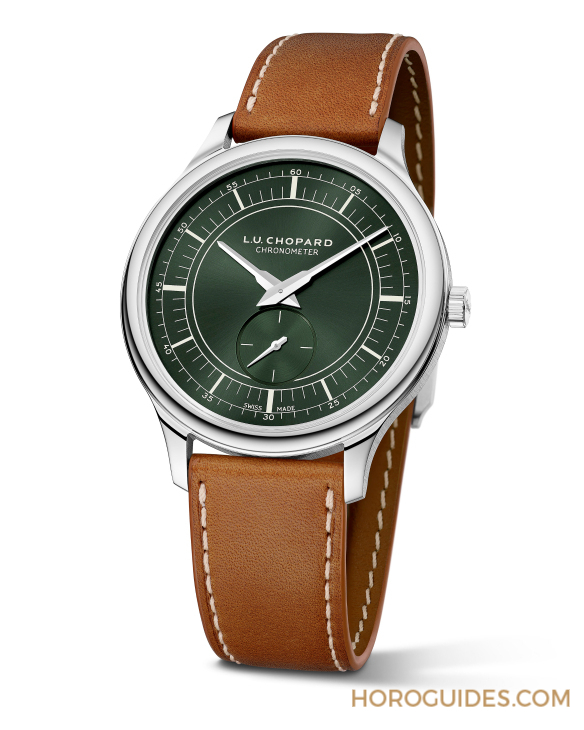森林綠配分區式表盤,演繹當代復古風情|CHOPARD LUC XPS Forest Green-復刻表