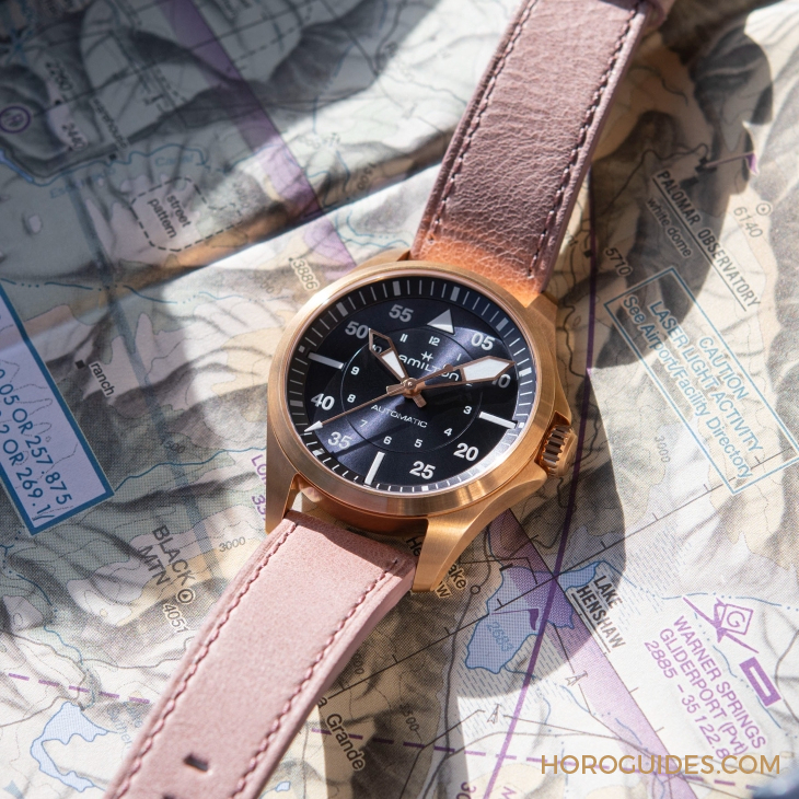 設計微調、新增尺寸，HAMILTON Khaki Aviation Pilot系列七款新作再現軍風-復刻表