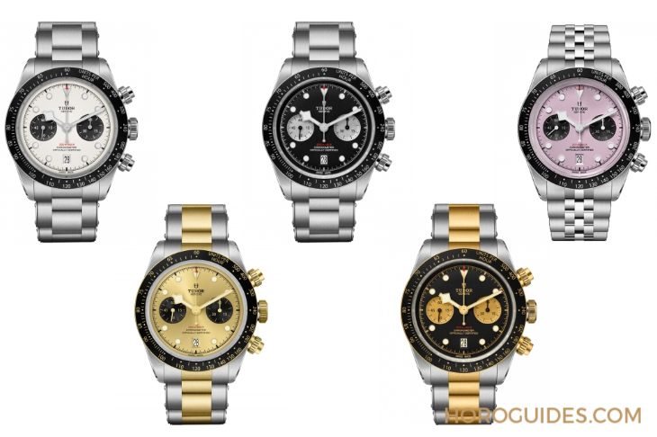 顛覆傳統的粉紅熊貓!帝舵表TUDOR發表Black Bay Chrono 'Pink'粉紅表盤計時碼表-復刻表