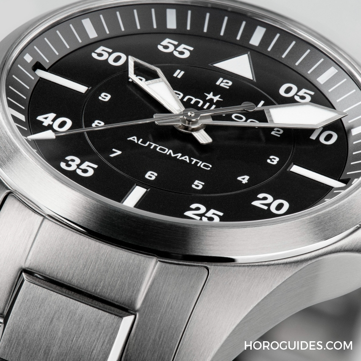 設計微調、新增尺寸，HAMILTON Khaki Aviation Pilot系列七款新作再現軍風-復刻表