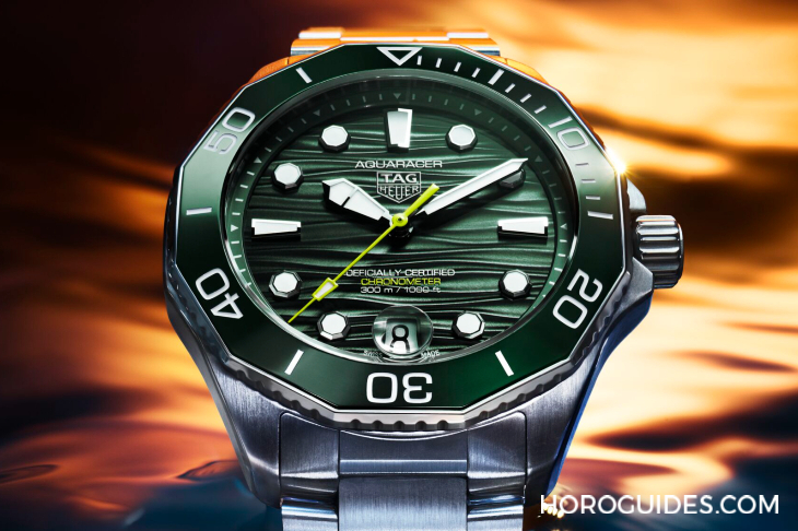 潛水猛將升級！ TAG HEUER推出全新Aquaracer Professional 300日期腕表與GMT腕表-復刻表