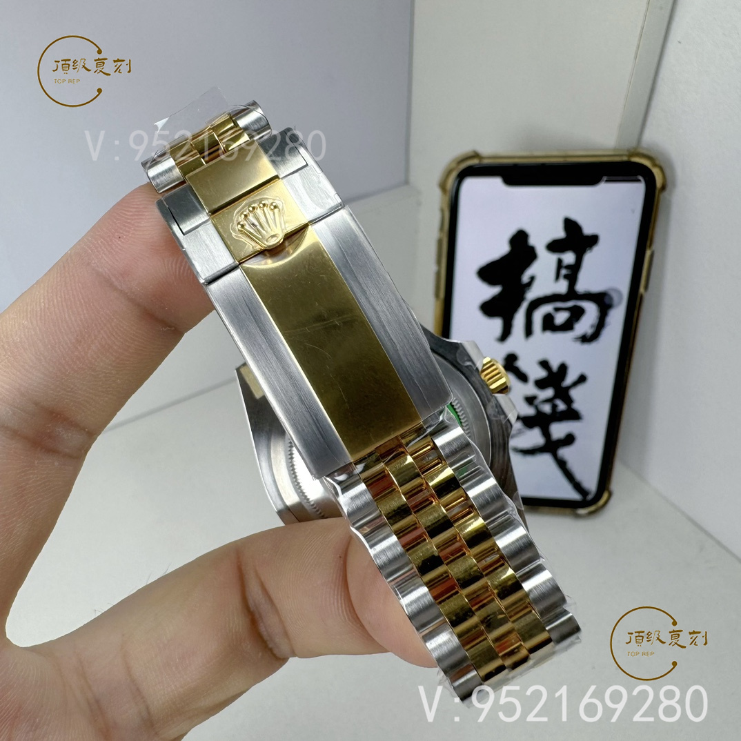 ARF廠新品勞力士配重版格林尼治間金皮蛋圈126713重量多少-復刻表