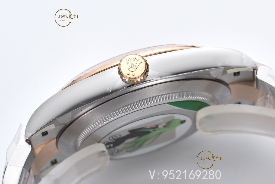 C廠Clean廠新品勞力士間金日志格子紋金盤上海3235機(jī)芯介紹-復(fù)刻表