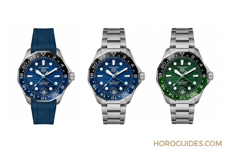 潛水猛將升級！ TAG HEUER推出全新Aquaracer Professional 300日期腕表與GMT腕表-復刻表