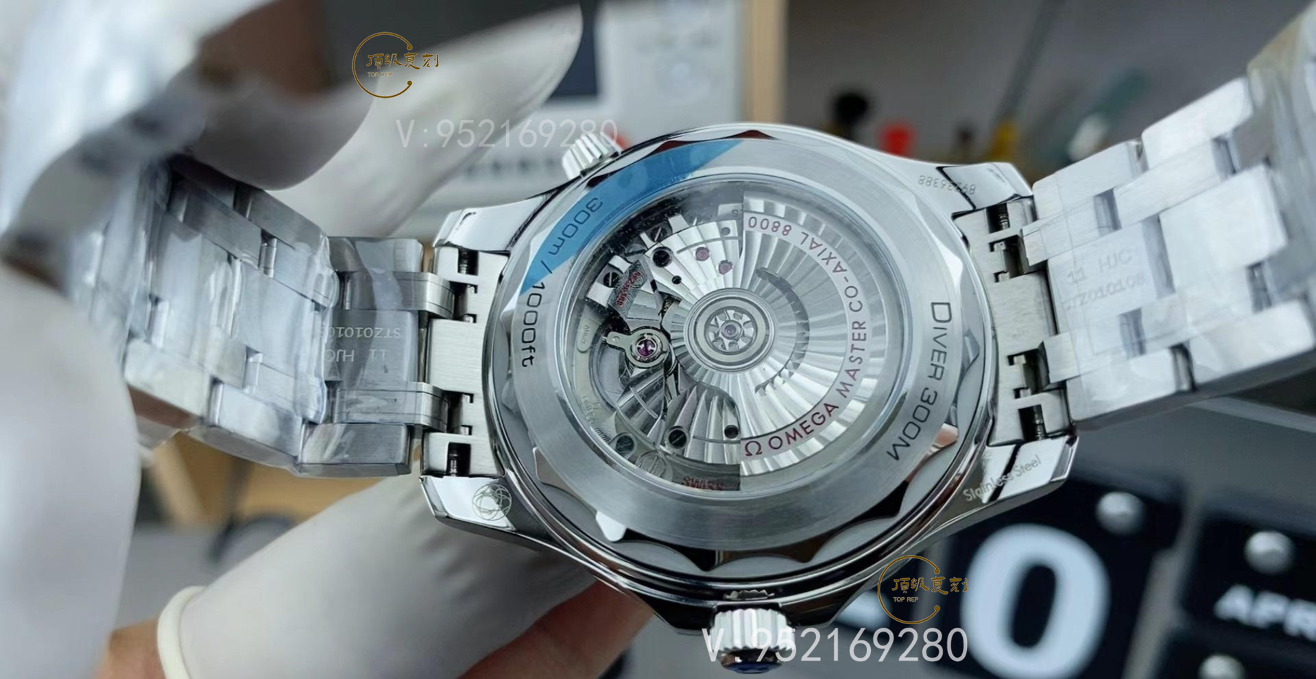 VS廠歐米茄海馬300 V3版升級以后能以假亂真嗎-復(fù)刻表