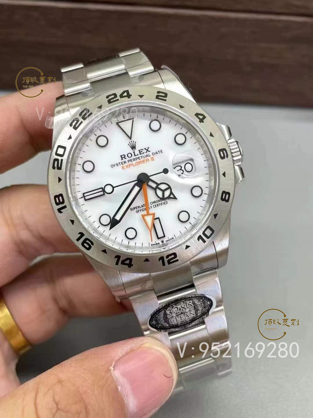 C廠Clean廠勞力士探險家42mm探二復刻表評測:丹東3285機芯的精細工藝-復刻表