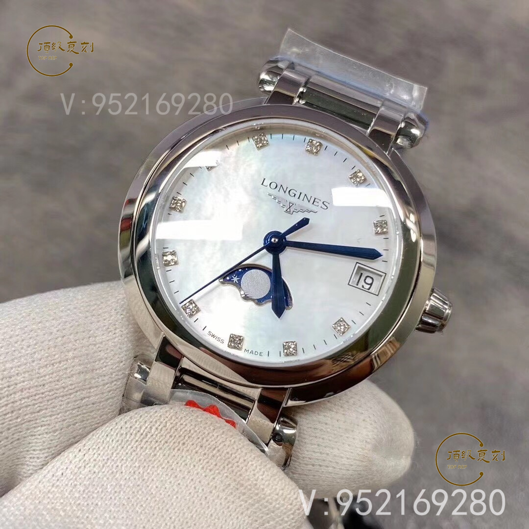 KL工廠浪琴心月女表復刻版深度評測：璀璨優雅，細節至上-復刻表