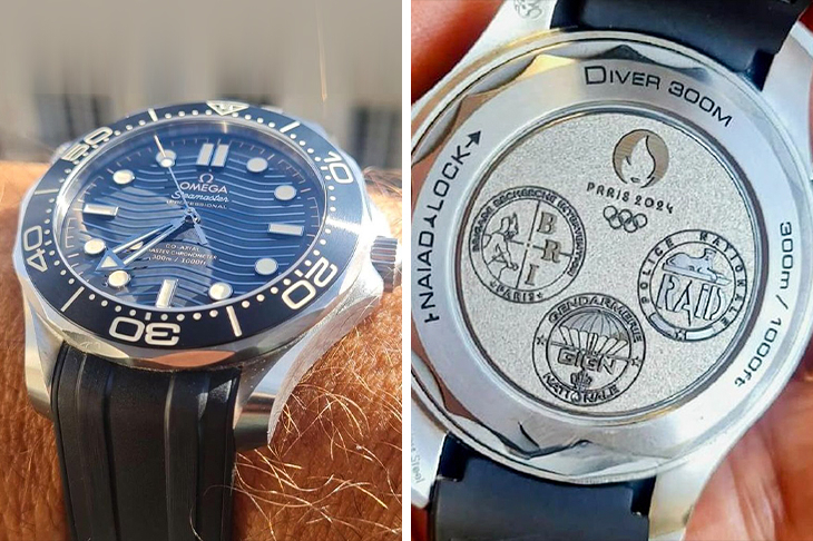 007手腕再次提前曝光新作? 巴黎奧運會謎樣的OMEGA Seamaster黑面無日期款-復刻表