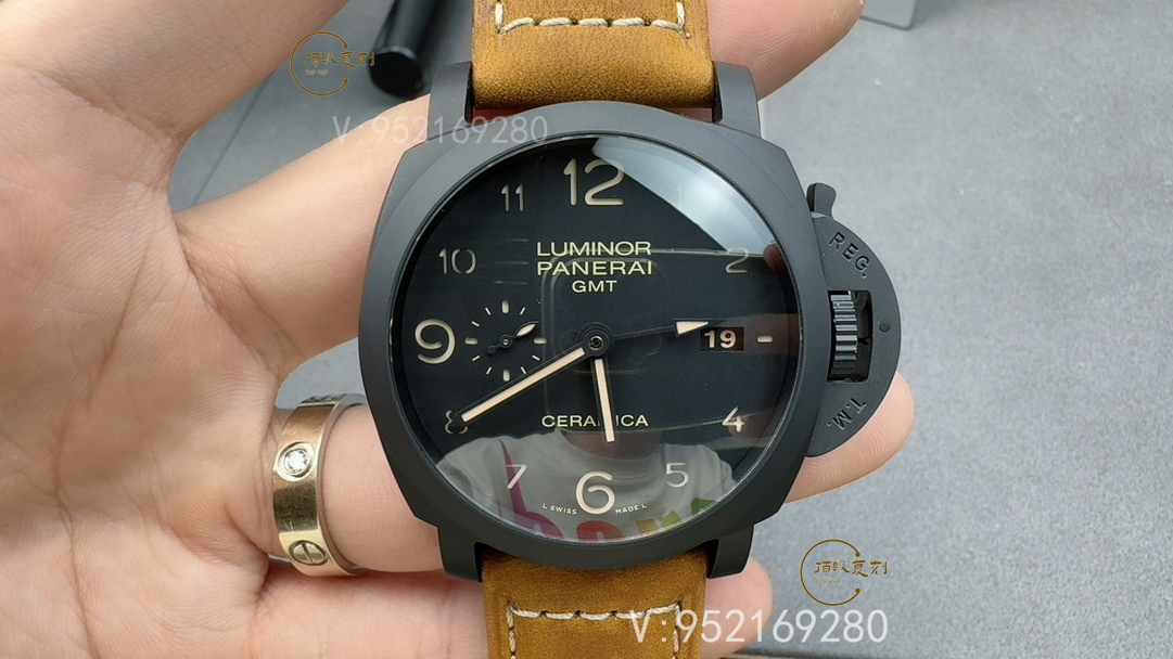 VS廠沛納海pam441黑陶瓷手表V3升級(jí)版是最高版本嗎-復(fù)刻表