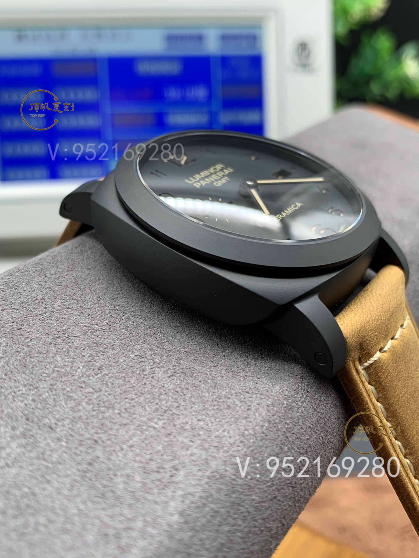 VS廠沛納海pam441黑陶瓷手表V3升級(jí)版是最高版本嗎-復(fù)刻表