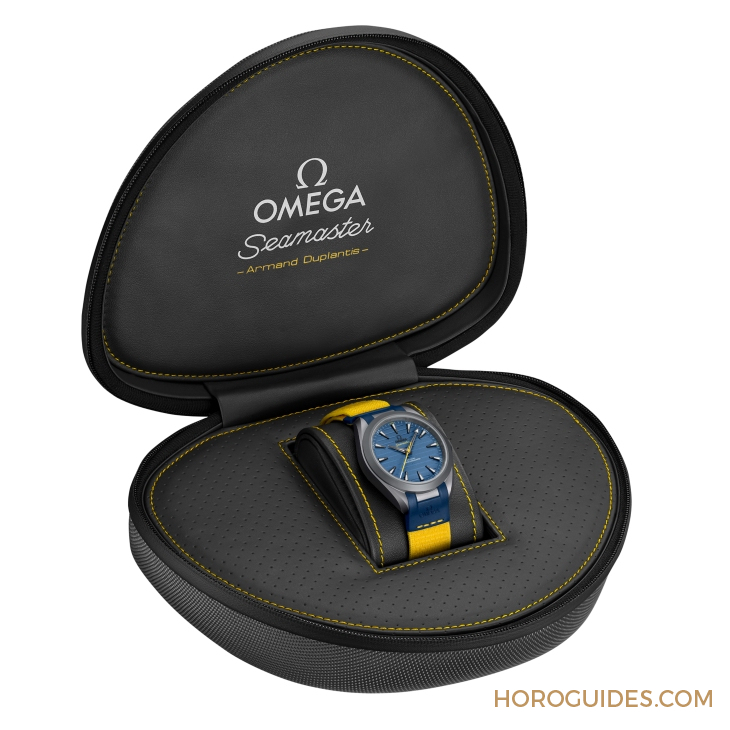 超輕鈦金！ OMEGA為奧運金牌得主Armand Duplantis推出新款Seamaster Aqua Terra Ultra Light-復刻表