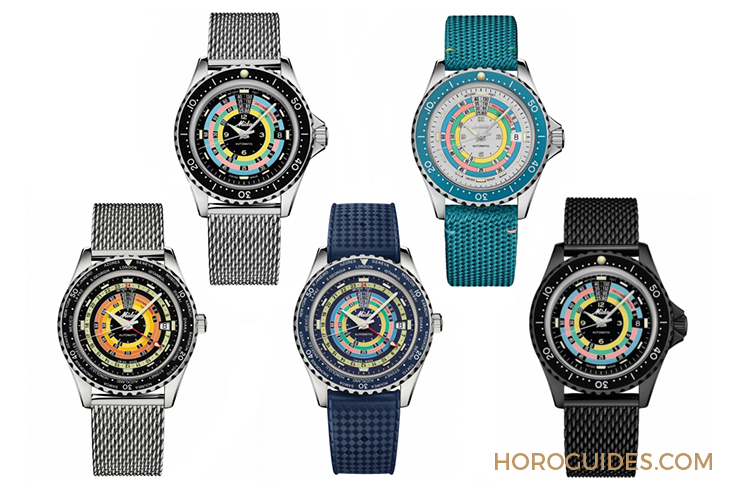 漆黑中的復古“彩虹圈”！ MIDO再度推出Ocean Star Decompression Timer 1961復刻限量版-復刻表