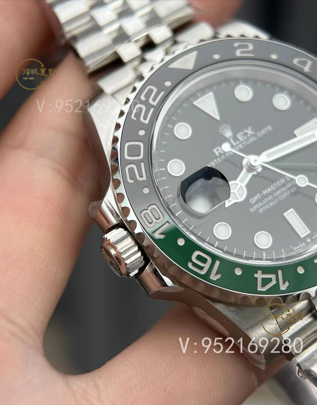 Clean廠勞力士雪碧圈復(fù)刻表深度細(xì)節(jié)測評,左撇子勞力士右手表友必備-復(fù)刻表