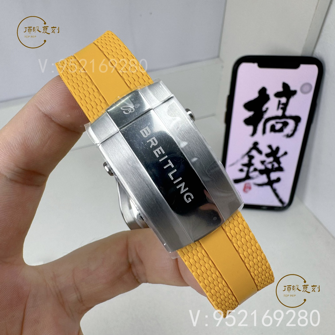 BLS廠百年靈超級(jí)海洋彩虹盤A17375211:2824機(jī)芯搭載的精致復(fù)刻-復(fù)刻表