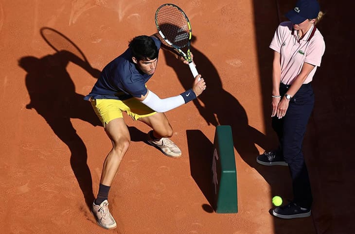 2024法網(wǎng)男單冠軍「小蠻牛」Alcaraz領(lǐng)獎不忘戴著勞力士愛表-復刻表