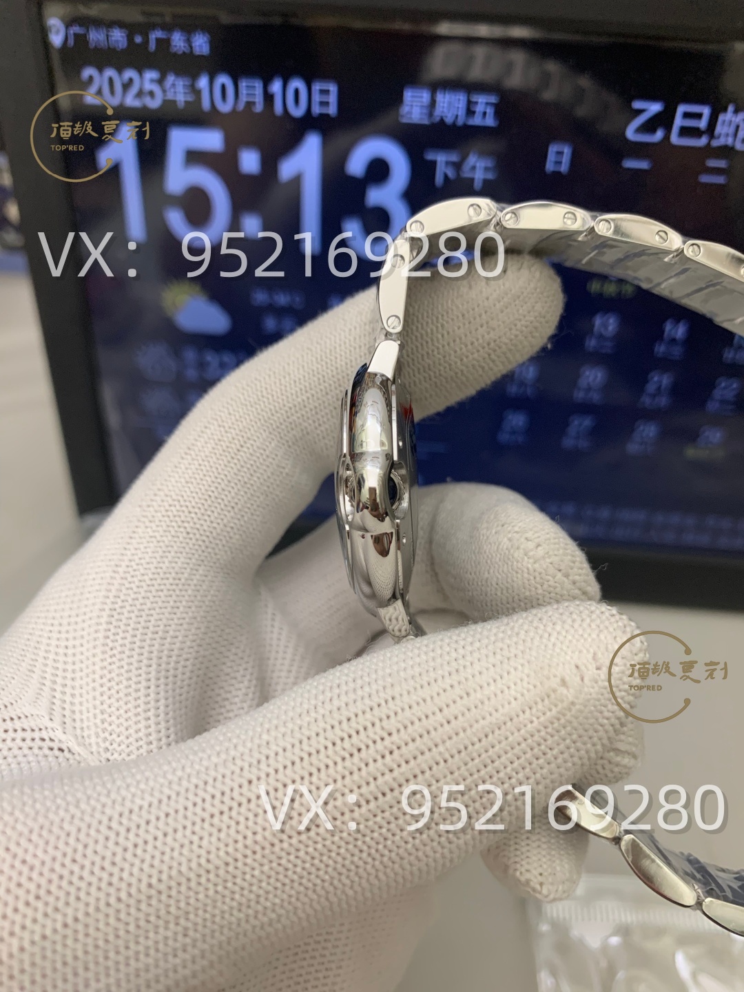 AF廠卡地亞33mm女士藍氣球怎么樣，076一檔機芯！-復(fù)刻表